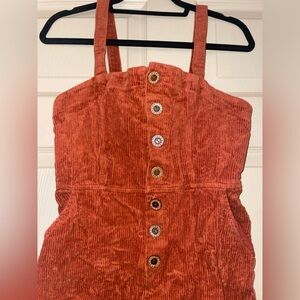 Corduroy overalls
